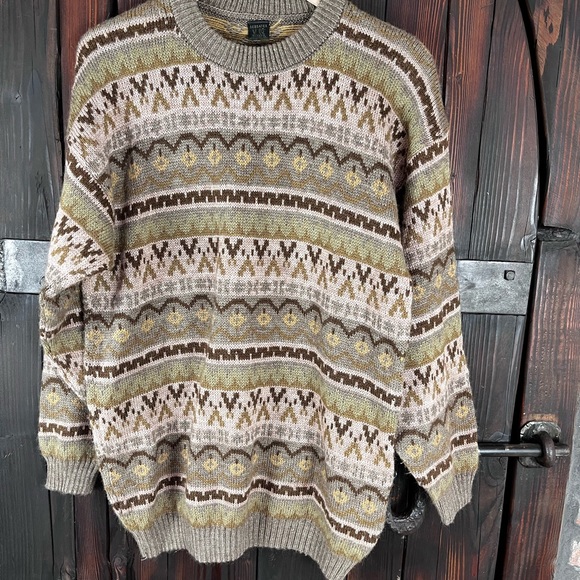 Alpaca crewneck sweater - Picture 1 of 3